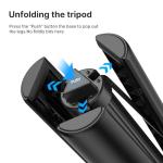 59in Invisible Selfie Stick Tripod for Insta360 X5/X4/X3/ONE X2/GO 3s/DJI Osmo 360, ULANZI TT52 Extension Pole Adjustable Waterproof Handle Grip for GoPro, DJI Osmo Pocket 3 Action 5 Pro/4