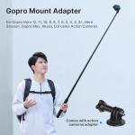 59in Invisible Selfie Stick Tripod for Insta360 X5/X4/X3/ONE X2/GO 3s/DJI Osmo 360, ULANZI TT52 Extension Pole Adjustable Waterproof Handle Grip for GoPro, DJI Osmo Pocket 3 Action 5 Pro/4
