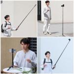 59in Invisible Selfie Stick Tripod for Insta360 X5/X4/X3/ONE X2/GO 3s/DJI Osmo 360, ULANZI TT52 Extension Pole Adjustable Waterproof Handle Grip for GoPro, DJI Osmo Pocket 3 Action 5 Pro/4