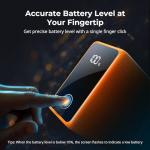 SMALLRIG 10500mAh Replacement USB-C Battery for Sony NP-F970, PD 36W Fast Charging, 3.5H Fully Charged, for Sony FX3/A7 IV/A7S III, for Canon R5/R6, for Nikon Z8, Power Supply for LED Light, Monitor