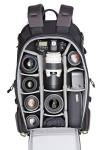 MindShift Gear BackLight 36L Backpack for 2x DSLR, 4 to 6 Lenses, Flash, 15" Laptop and 10" Tablet, Charcoal