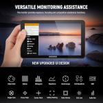 NEEWER F700 7" Camera Field Monitor, 2000nit HD 1920x1080 IPS Touch Screen with 3D LUT, 4K HDMI Loop in/Out with Peak Focus DSLR Video Assist HDR Waveform, Cold Shoe Mount, 2 NP-F750 Batteries & Cable