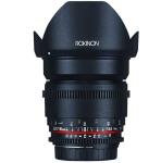 Rokinon DS16M-C 16mm T2.2 Cine Wide Angle Lens for Canon EF-S Digital SLR