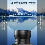 4K Digital Camera for Photography with External Adjustable Microphone, 56MP Vlogging Camera for YouTube and Video, 52mm Wide Angle & Macro Lens, with 180° Flip Screen,18X Digital Zoom, 32GB TF Card