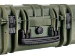 Monoprice Weatherproof Hard Case - 22in x 14in x 8in, OD Green with Customizable Foam, Shockproof, IP67