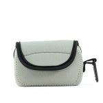 MegaGear Canon Powershot Sx730 Hs, Sx720 Hs, Sx710 Hs, G16, G15 Ultra Light Neoprene Camera Case, With Carabiner - Gray - MG1246, PU Leather