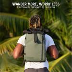 WANDRD PRVKE Lite: Weather-Resistant Travel & Camera Backpack with Laptop Sleeve, Quick Side Access, Clamshell Opening – Ideal Photography & Travel Bag