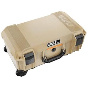 Pelican Vault - v525 Hard Case with Foam for Camera, Drone, Equipment, Electronics, Gear, and More (Tan)