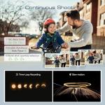 Digital Cameras for Photography with WiFi&App Control, Ture 4K&48MP Vlogging Camera for YouTube,Compact,16X Zoom Autofocus, Anti-Shake for Entry-Level User, Beginners, Macro&Wide Lens-32GB Card(Black)