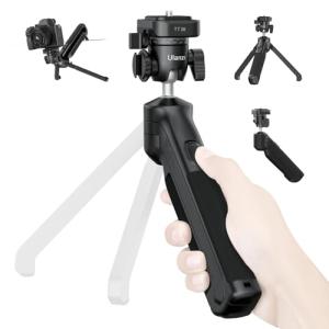 ULANZI Tabletop Tripod for Camera Mini Vlogging Tripod TT38, Uka F38 ClickOpen Flexible Travel Tripods for Sony/Canon/Nikon/Fujifilm DSLR DJI Osmo Nano Pocket Shooting Selfie Video Vlog