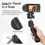 ULANZI Tabletop Tripod for Camera Mini Vlogging Tripod TT38, Uka F38 ClickOpen Flexible Travel Tripods for Sony/Canon/Nikon/Fujifilm DSLR DJI Osmo Nano Pocket Shooting Selfie Video Vlog