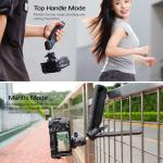 ULANZI Tabletop Tripod for Camera Mini Vlogging Tripod TT38, Uka F38 ClickOpen Flexible Travel Tripods for Sony/Canon/Nikon/Fujifilm DSLR DJI Osmo Nano Pocket Shooting Selfie Video Vlog