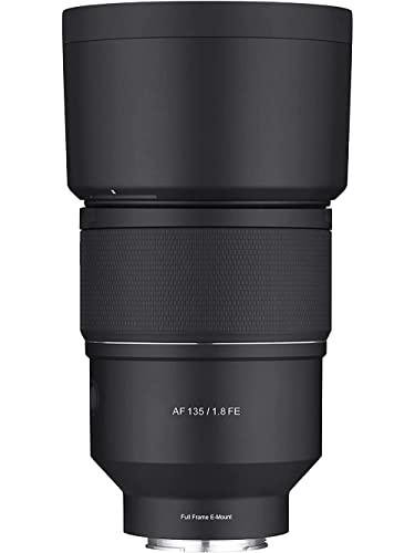 Samyang 135mm F1.8 Full Frame Telephoto Lens for Sony E – Ultra-Sharp Autofocus, Gorgeous Bokeh, Weather Sealed, Quiet STM Motor, Eye AF Support, Ideal for Astrophotography & Portrait