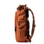 Think Tank FocusPoint 22L RollTop Camera Backpack - Urban Rust: Expandable Travel & Camera Backpack with Laptop Sleeve, Quick Side and Back Access, Rain Cover – Versatile Photography & Travel Bag