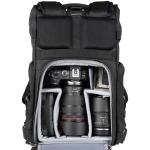 Think Tank FocusPoint 22L RollTop Camera Backpack - Urban Rust: Expandable Travel & Camera Backpack with Laptop Sleeve, Quick Side and Back Access, Rain Cover – Versatile Photography & Travel Bag