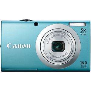 Canon PowerShot A2400 IS 16.0 MP Digital Camera with 5x Optical Image Stabilized Zoom 28mm Wide-Angle Lens with 720p Full HD Video Recording and 2.7-Inch LCD (Blue)