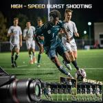 NBD 5K&64MP Digital Cameras for Photography,16X Optical Zoom Camera with 64GB Card, Vlogging Camera for YouTube with 180°Flipable Screen, WiFi & App Control,AutoFocus,2 Batteries (Black)