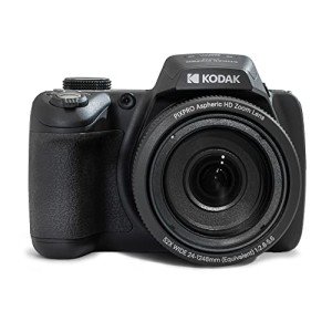 Kodak PIXPRO Astro Zoom AZ528-BK 16 MP Digital Camera with 52x Optical Zoom 24mm Wide Angle Lens 6 fps Burst Shooting 1080P Full HD Video Wi-Fi Connectivity and a 3" LCD Screen (Black)
