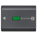 Sony NPFZ100 Z-series Rechargeable Battery Pack for Alpha A7 III, A7R III, A9 Digital Cameras black