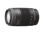 Sony 75-300mm f/4.5-5.6 Compact Super Telephoto Zoom Lens for Sony A Mount Digital SLR Camera (Renewed)