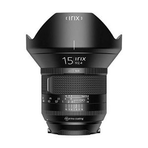 Irix Firefly 15mm f/2.4-22 Ultra Wide Angle Lens with Built-in Chip for Nikon EF Digital SLR Wide Angle Lens for Nikon