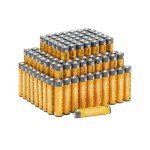 Amazon Basics AAA Alkaline High-Performance Batteries, 1.5 Volt, 10-Year Shelf Life, 100 count (Pack of 1)