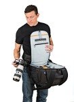 Lowepro LP37131, Flipside 500 AW II Camera Backpack, Fits Mirrorless, Compact Drone, DSLR with Lens, Extra Lenses, Black