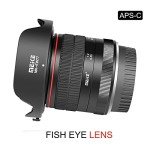 Meike 8mm f3.5 Ultra Wide Angle Fisheye Lens for Canon EOS EF Mount APS-C Cameras EOS 70D 77D 80D Rebel T7i T6i T6s T6 T5i T5 T4i T3i SL2,etc