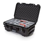 NANUK Wheeled Series 935 Lightweight NK-7 Resin Waterproof Protective Case and Padded Divider - Black