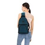 MOSISO Camera Sling Bag, DSLR/SLR/Mirrorless Camera Backpack Case Shockproof Photography Backpack with Tripod Holder & Removable Modular Inserts Compatible with Canon/Nikon/Sony/Fuji, Deep Teal
