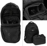 Shockproof Camera Photo Bag for SLR TLR Camera Insert Partition Padded Case,Support SLR Camera Bag,Can be Put Directly Into the Bag,Liner Bag With Freely Adjustable Compartment