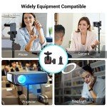 SmallRig Camera Desk Mount Table Stand, Adjustable Light Stand 15"-35", Tabletop C Clamp for DSLR Camera, Ring Light, Live Streaming, Photo Video Shooting