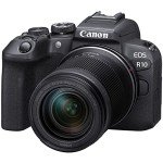 Canon EOS R10 RF-S18-150mm F3.5-6.3 is STM Lens Kit, Mirrorless Vlogging Camera, 24.2 MP, 4K Video, DIGIC X Image Processor, High-Speed Shooting, Subject Tracking, Compact, for Content Creators Black