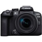 Canon EOS R10 RF-S18-150mm F3.5-6.3 is STM Lens Kit, Mirrorless Vlogging Camera, 24.2 MP, 4K Video, DIGIC X Image Processor, High-Speed Shooting, Subject Tracking, Compact, for Content Creators Black