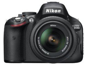Nikon D5100 DSLR Camera with 18-55mm f/3.5-5.6 Auto Focus-S Nikkor Zoom Lens (OLD MODEL)