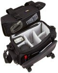 Amazon Basics Large DSLR Gadget Bag, Black with Grey Interior