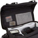 Amazon Basics Large DSLR Gadget Bag, Black with Grey Interior