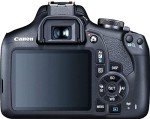 Canon EOS 2000D DSLR (Rebel T7) w/ 18-55mm Lens + 64GB Memory, 420-800mm Zoom Lens, 4 Lens Kit, Filter Kit, Backpack, Tripod + More (34PC Bundle) (Renewed)