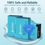 Artman LP-E17 Battery 3-Pack 1300mAh and 3-Slot LCD Charger for Canon EOS R50 R8 R10 RP R100, Rebel T8i T7i T6i T6s SL2 SL3, EOS M3 M5 M6, EOS 77D 200D 250D 750D 760D 800D 8000D Digital Camera