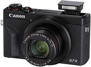 Canon PowerShot G7X Mark III Digital Camera with 4.2X Optical Zoom Lens (Black)
