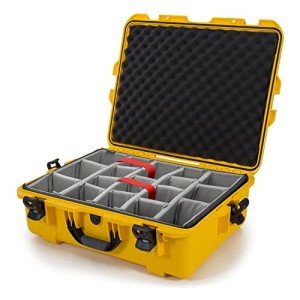 Nanuk 945 Waterproof Hard Case with Padded Dividers - Yellow
