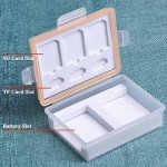 Pickle Power 2 Pack NP-FW50 Battery for Sony Alpha A6500, A6400, A6300, A6000, A3000, A5000, A5100, A7S II, A7R II, ZV-E10, A7, A7S, A7R, RX10 NEX-3/5/7 Series Camera, with Battery Case