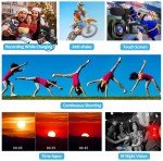 5K Camcorder Video Camera HD 64MP Camcorder 18X Digital Zoom with IR Night Version Vlogging Camera for Youtube 3.0" LCD Touch Screen with WIFI, Lens Hood, 32 GB SD Card and Remote Control, Microphone