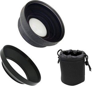 Ultra Wide Angle Conversion Lens (Low Profile) for Sony FDR-AX43 (High Grade)