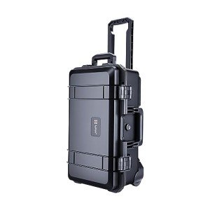 Lykus HC-5120 Waterproof Hard Case with Wheels and Customizable Foam, Interior Size 20.3x11.3x7.3 inch, Suitable for camera, lens, drone, mic, flashlight, projector, electronics, tools, and more