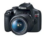 Canon EOS Rebel T7 DSLR Camera with 18-55mm Lens, 24.1MP CMOS Sensor, Built-in Flash, Wi-Fi, and NFC (Black, Renewed)