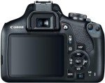 Canon EOS Rebel T7 DSLR Camera with 18-55mm Lens, 24.1MP CMOS Sensor, Built-in Flash, Wi-Fi, and NFC (Black, Renewed)
