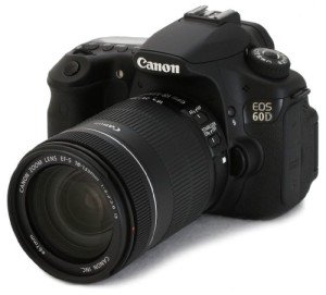 Used Canon EOS 60D DSLR Camera Body w/Battery, Charger, and Strap