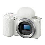 Sony Alpha ZV-E10 - APS-C Interchangeable Lens Mirrorless Vlog Camera - White