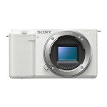 Sony Alpha ZV-E10 - APS-C Interchangeable Lens Mirrorless Vlog Camera - White